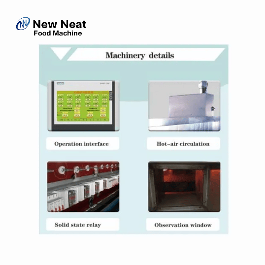 New Neat Electric tunnel oven