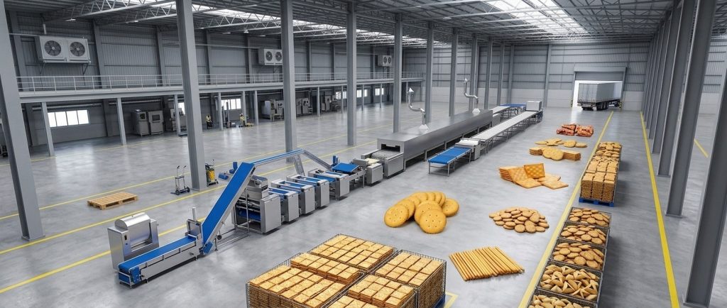 New Neat Biscuit Production line