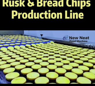 rusk and bread chips production line