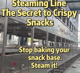 100 meters proofing steaming line